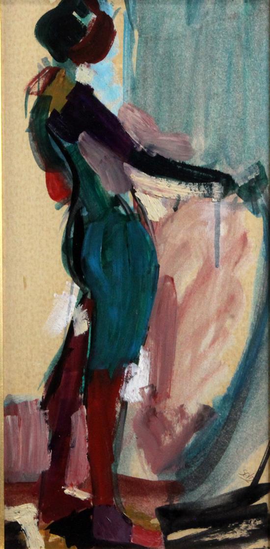 § Sherree Valentine-Daines (1956-) The Model 15.5 x 17.5in.